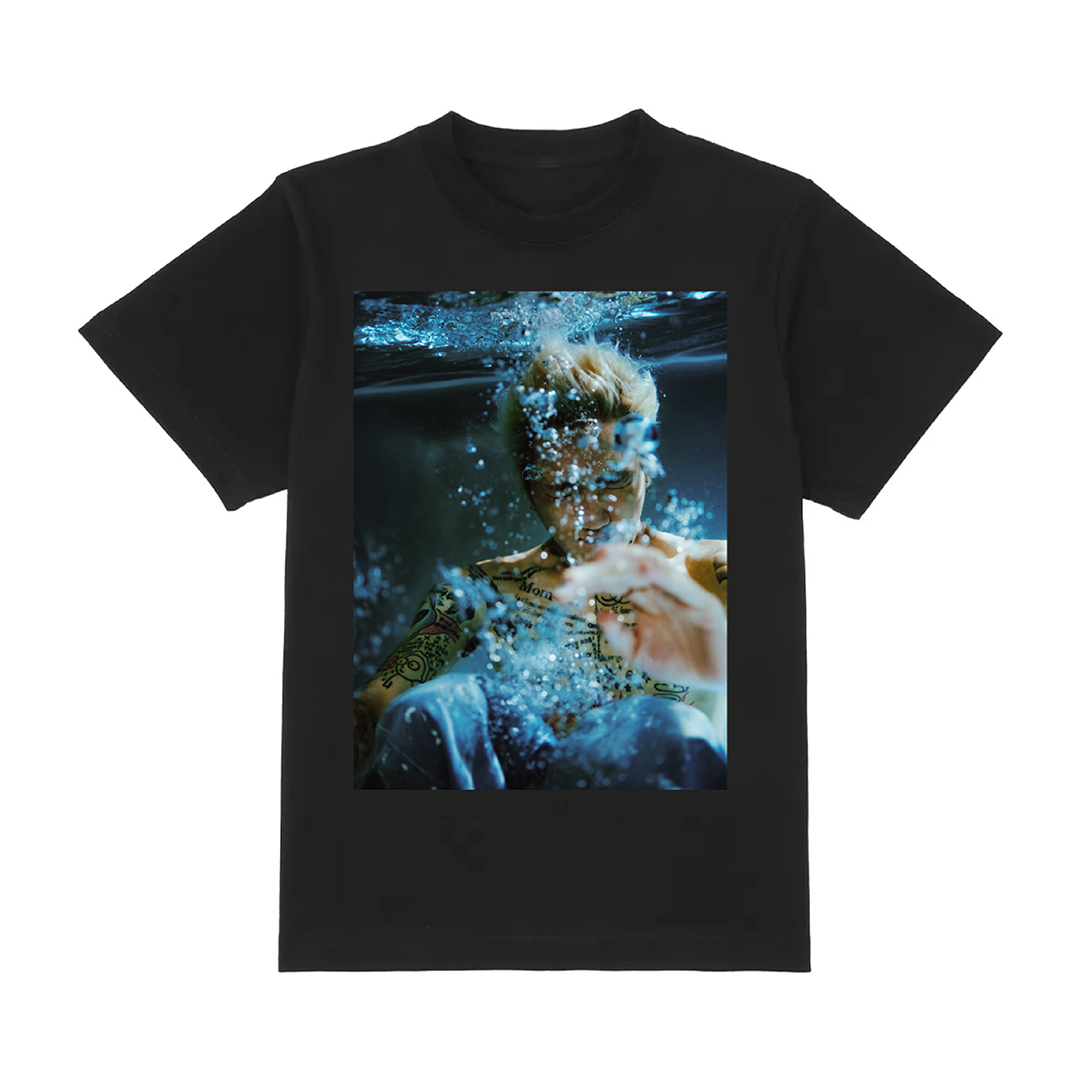 Original Flyer Photo T-shirt (Black)