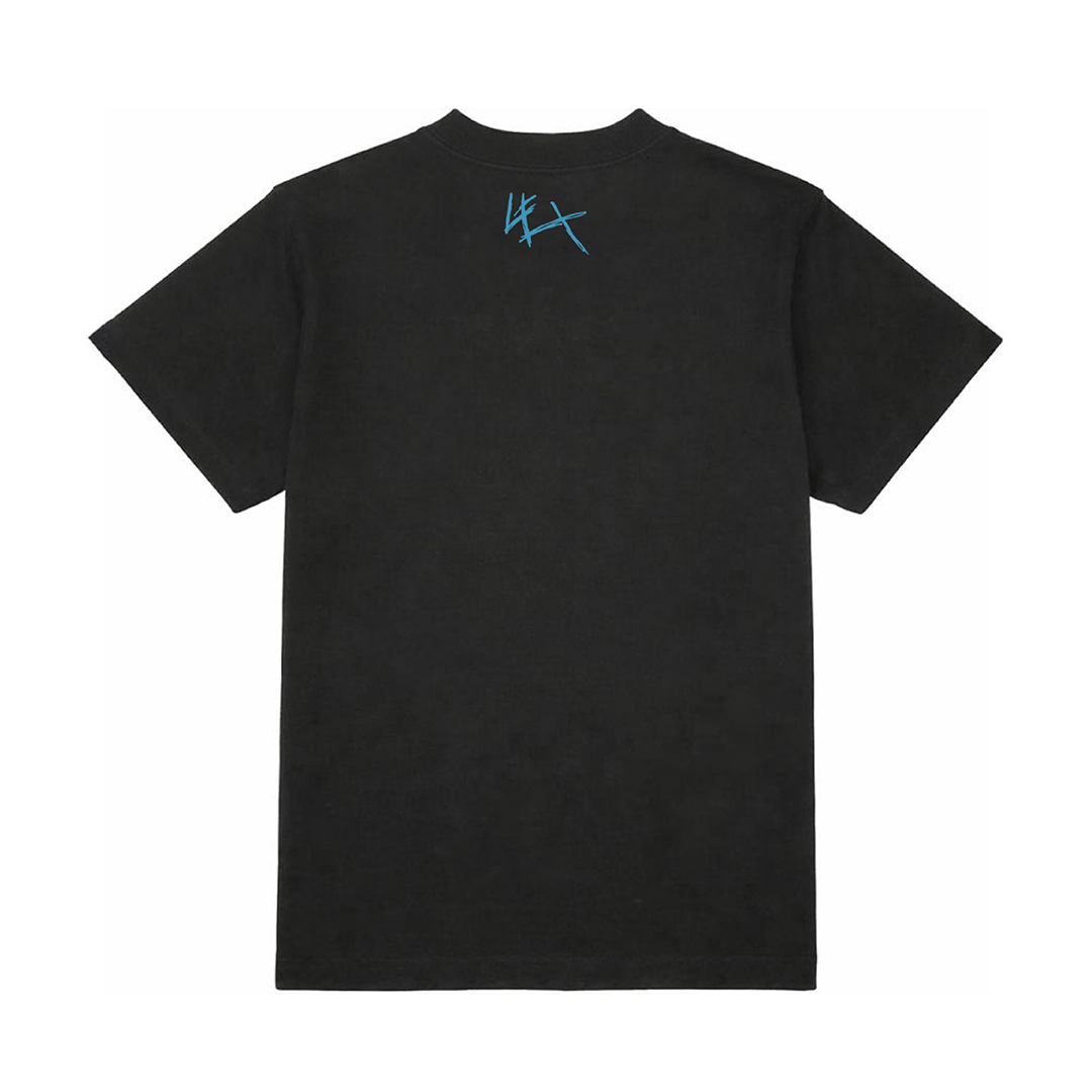 LEX LOGO T-shirt (Black×Turquoise)