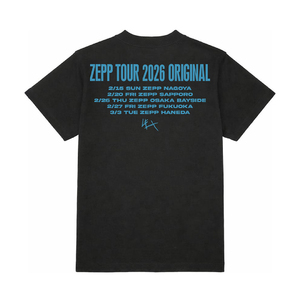 Original Flyer Photo T-shirt (Black)