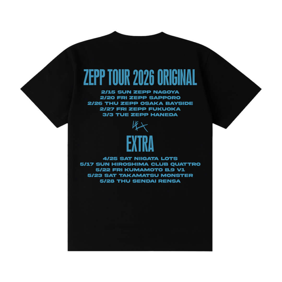 Original Flyer Photo T-shirt EXTRA (Black)