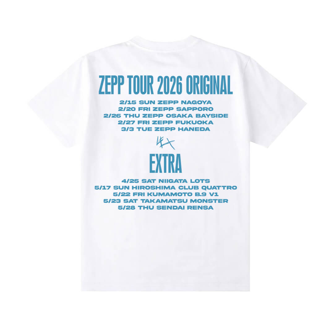Original Flyer Photo T-shirt EXTRA (White)