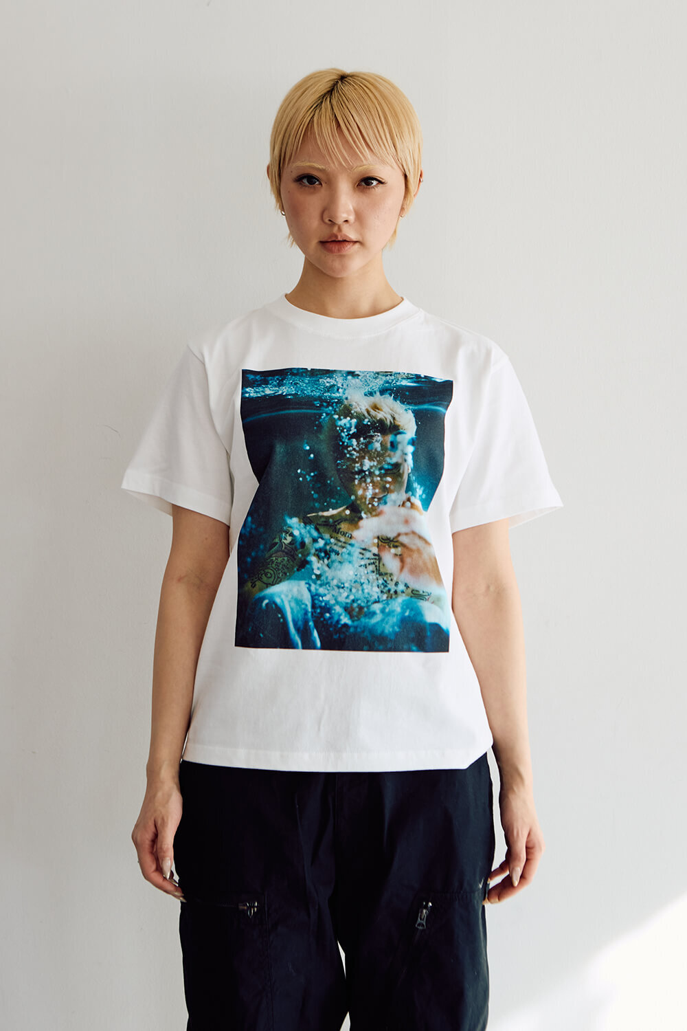 Original Flyer Photo T-shirt EXTRA (White)