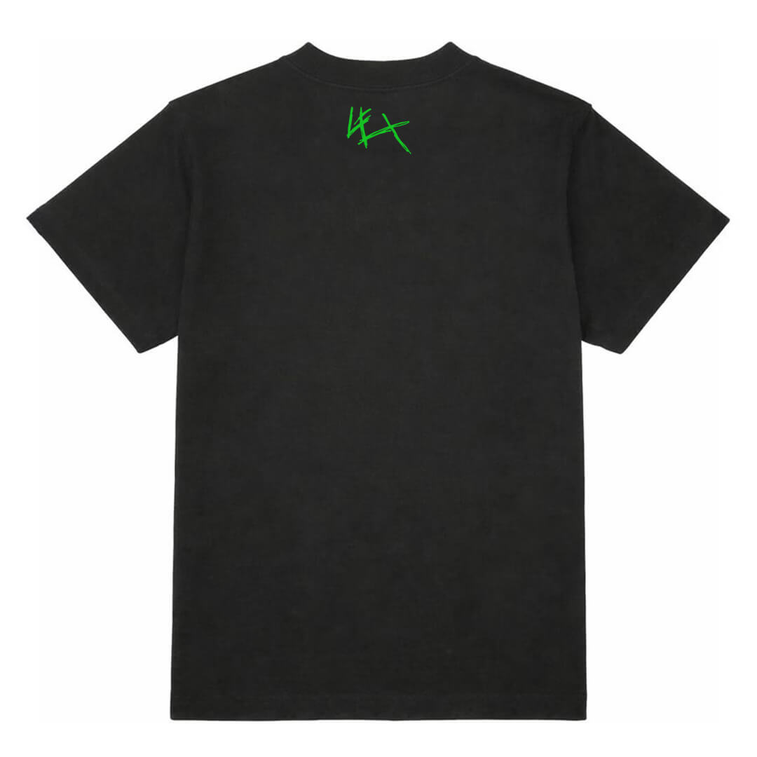 [ARENA LIMITED] LEX Logo T-Shirt (Black×Green)