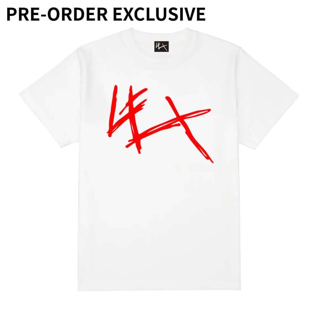 LEX Tシャツ PRE-ORDER EXCLUSIVE] LEX Logo T-Shirt (White×Red) | LEX | LEX